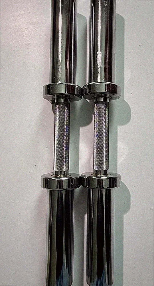 Titan Fitness 20 inch Olympic Dumbbell Handles - (Set of 2)