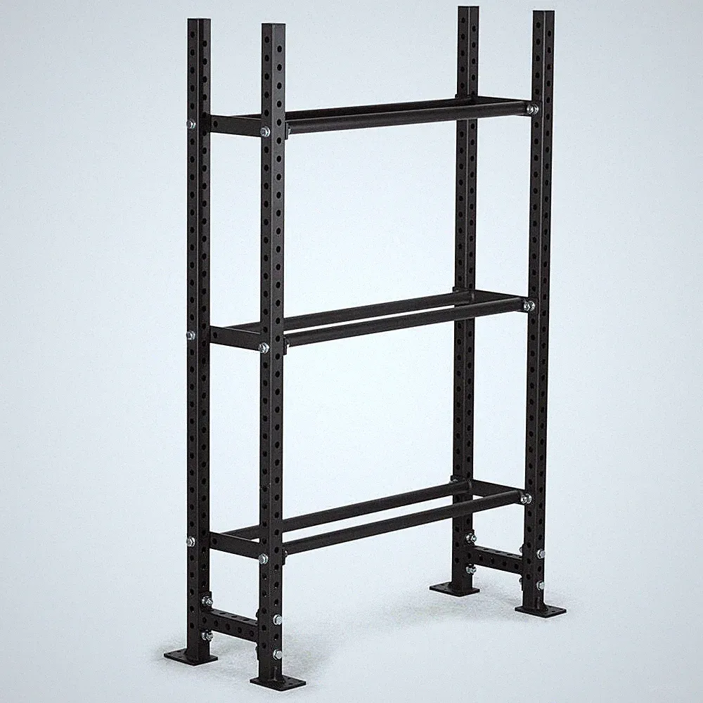 Titan Fitness 3-Tier Elite Series Mass Storage System, 73" x 49"