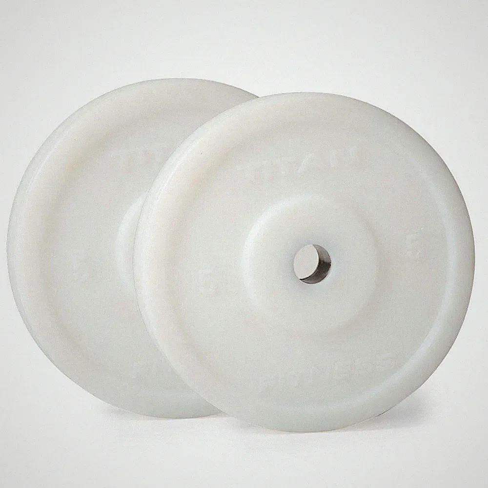 Titan Fitness 5 KG Technique Weight Plates, Sold as a Pair, 450mm Diameter