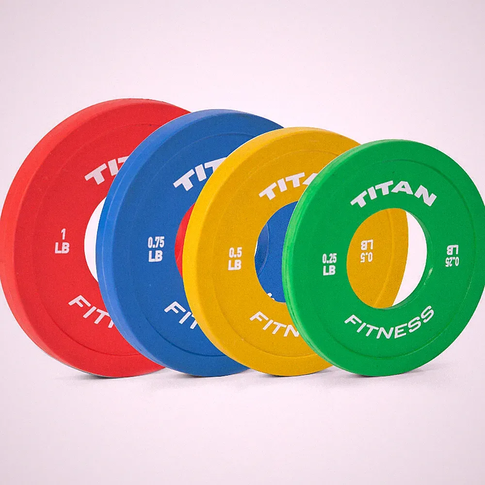 Titan Fitness 5 LB Olympic Fractional Plates for Incremental Weight Increases
