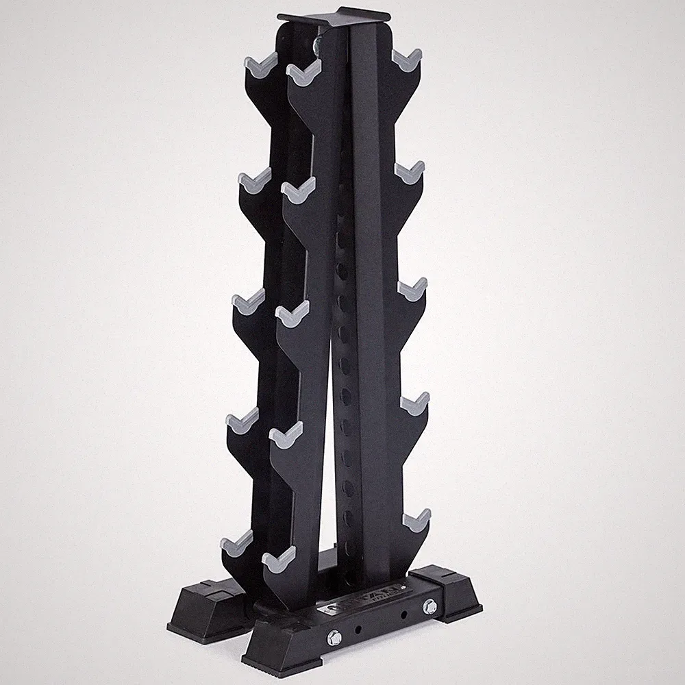 Titan Fitness 5 Pair Vertical Dumbbell Rack, Tower or A-Frame Configuration