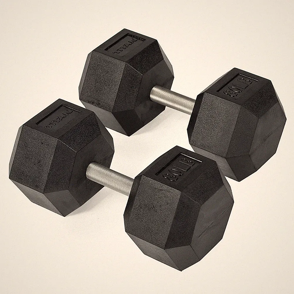 Titan Fitness Rubber Hex