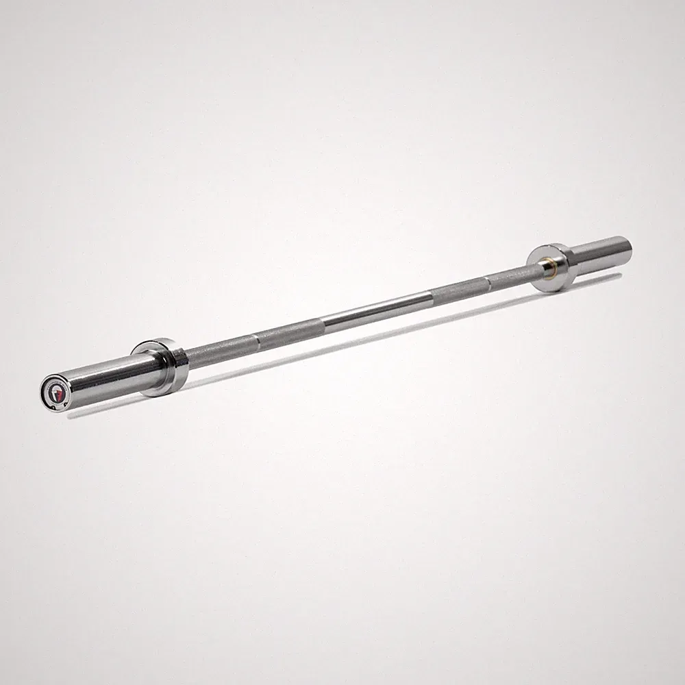 Titan Fitness Olympic Technique Training Barbell, 6 FT Chrome Finish, 15 KG