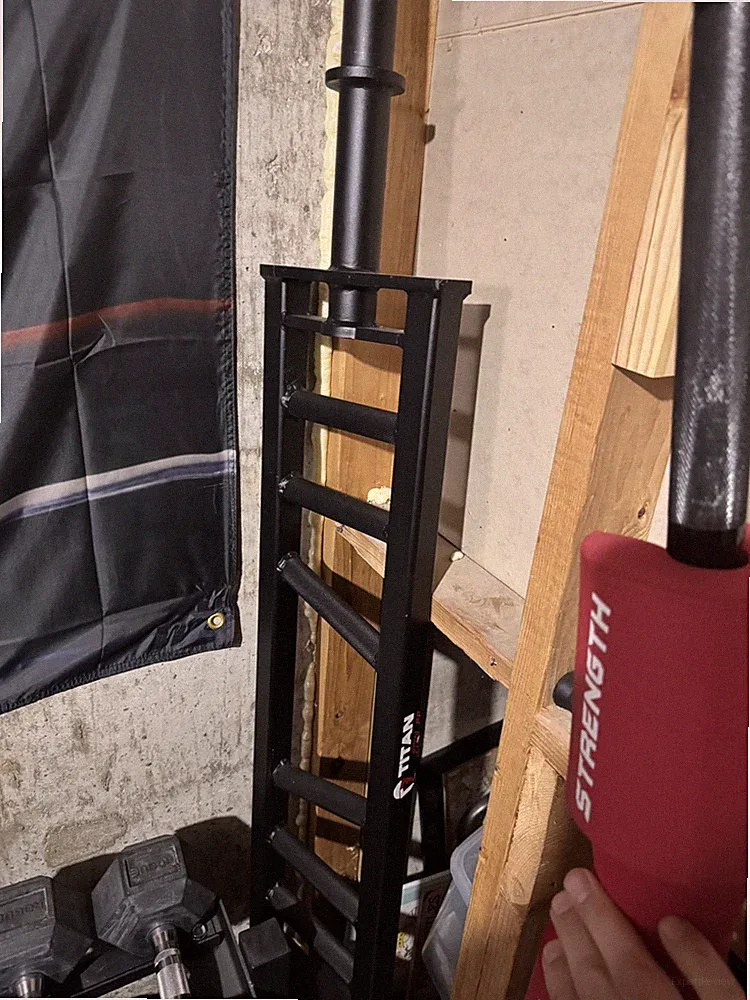 Titan Fitness Rackable Hybrid Angle Multi-Grip Olympic Barbell- PICK UP ONLY