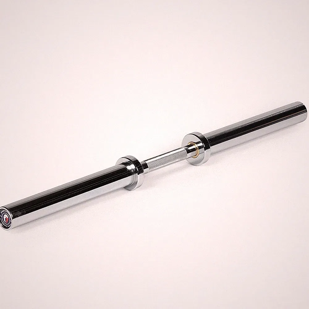 Titan Fitness Single 36in Loadable Olympic Dumbbell Bar, 400 LB Capacity