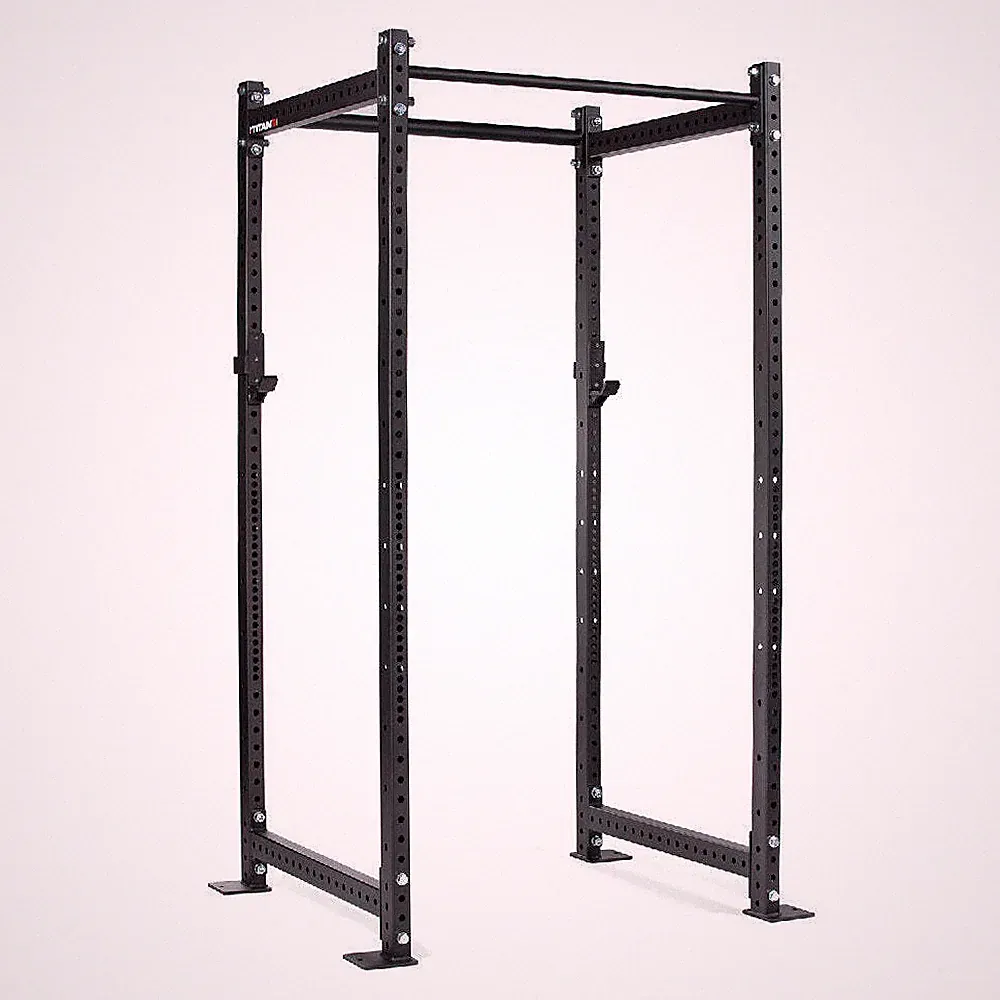 Titan Fitness T-3 Series Black Tall Power Rack, 36in Depth, 1,100 LB Capacity