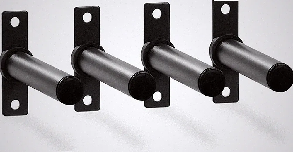 Titan Fitness X-3 and T-3 Series Weight Plate Holders, Set of 4, Olympic Weight