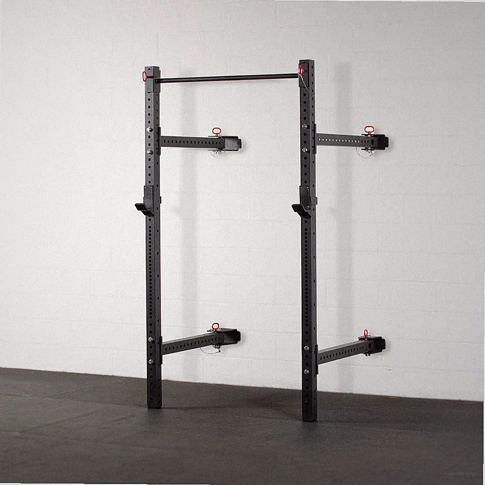 Titan Fitness X-3 Series 82-inch Wall Mounted Folding Power Rack