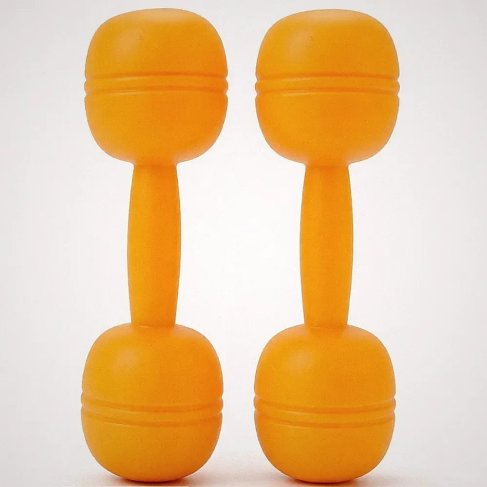 Toy Dumbbell with Fillable Weights Molded-Grip Toy Dumbbells Suitable