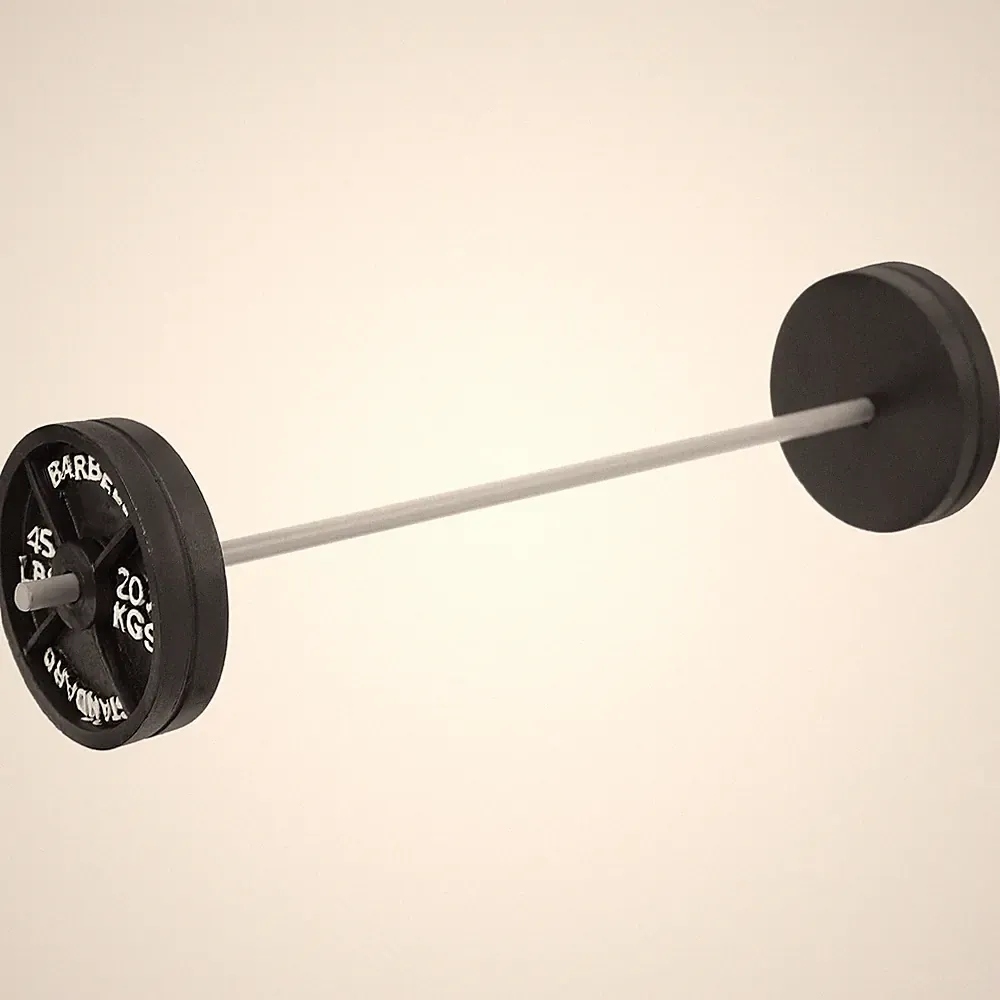 TOYANDONA Mini Barbell Dollhouse Miniature Hand Weights Dumbbells Model Mini