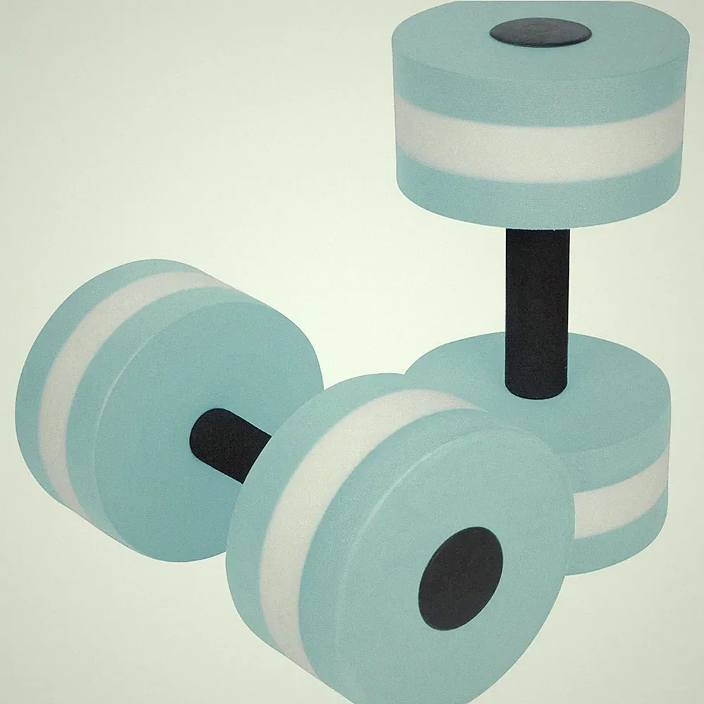 Trademark Innovations Aquatic Exercise Dumbbells - Set of 2 Foam for Water Aerob