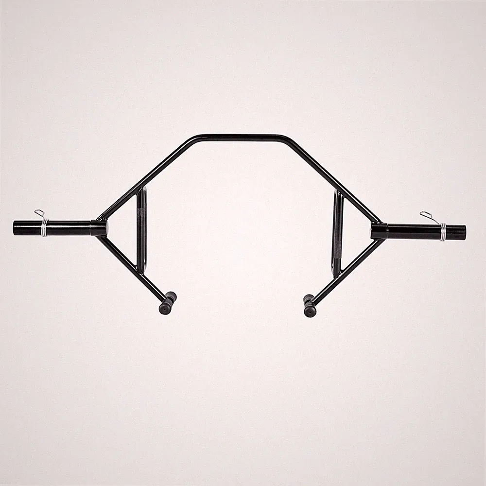 Trap Bar Hex Bar, Open-Ended Frame Hex Barbell, 2-Inch 800 LBS Capacity Shrug Ba