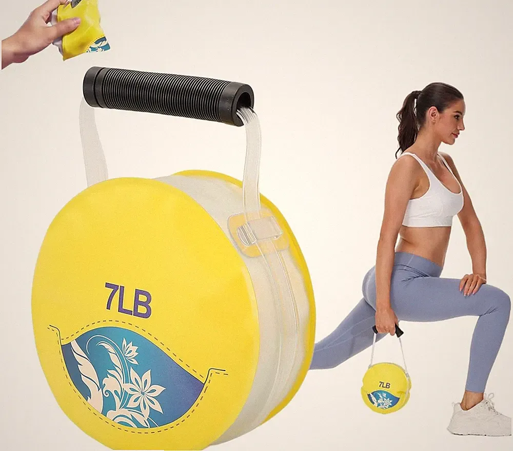 Travel Dumbbells, Water Filled Dumbbells Set, Fitness Exercise Dice 7/10/15/20