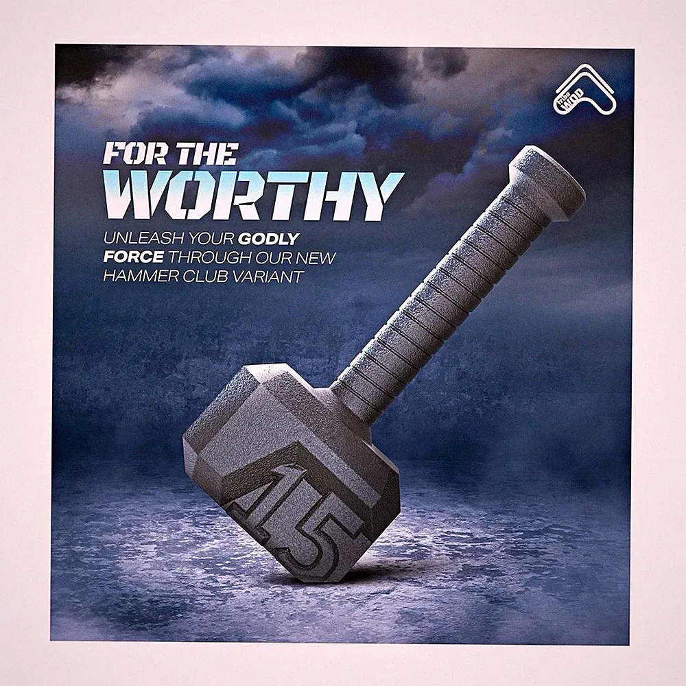 TribeWOD Thor’s Hammer Kettlebell 15 lbs