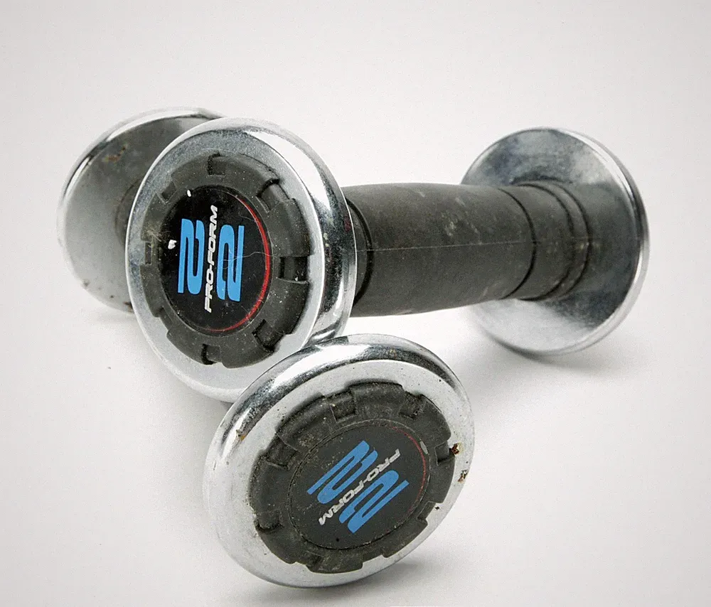 Two Pro-Form Hand Weights 2 lb Each. Used. Good.