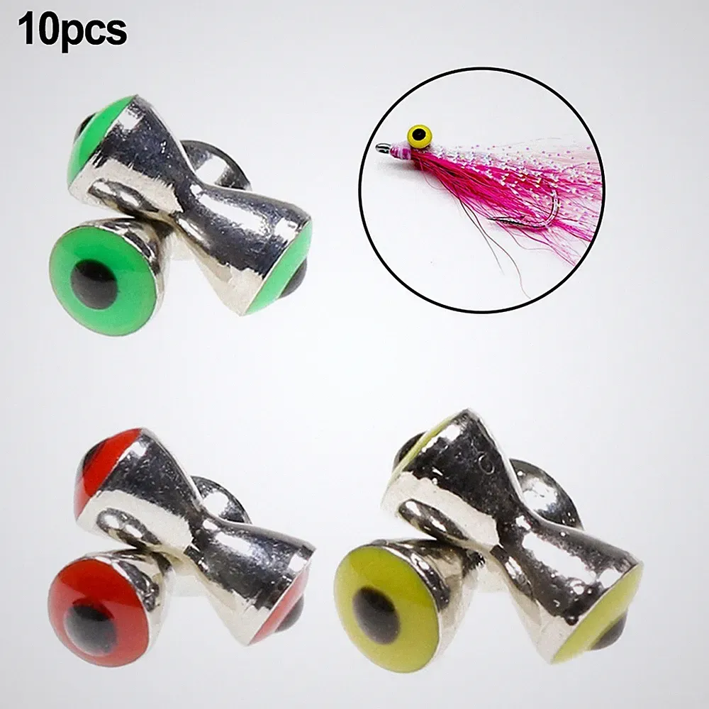 Tying Materials 3.2mm 4.0mm 4.8mm 3D Eyes Dumbbell Shaped Great Plastic