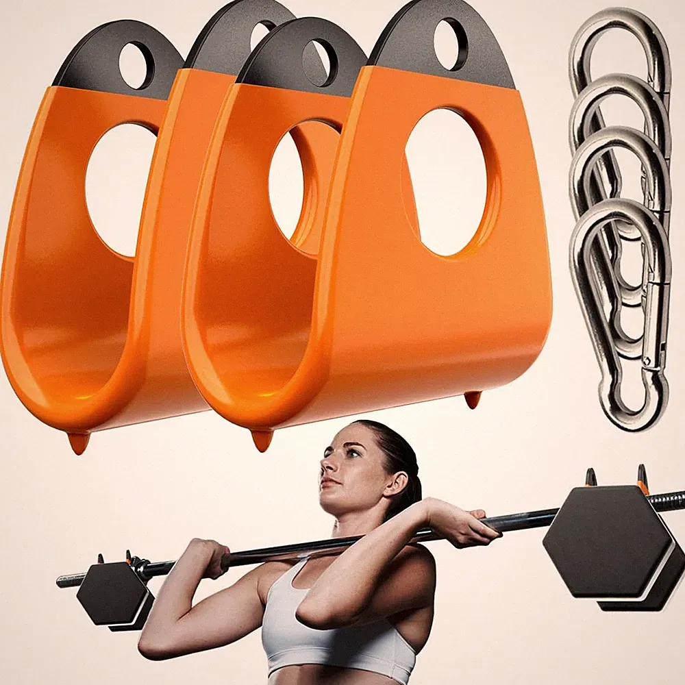 U Barbell Home Gym(2-PACK), Dumbbell Barbell Converter Bar, Landmine Attachme...