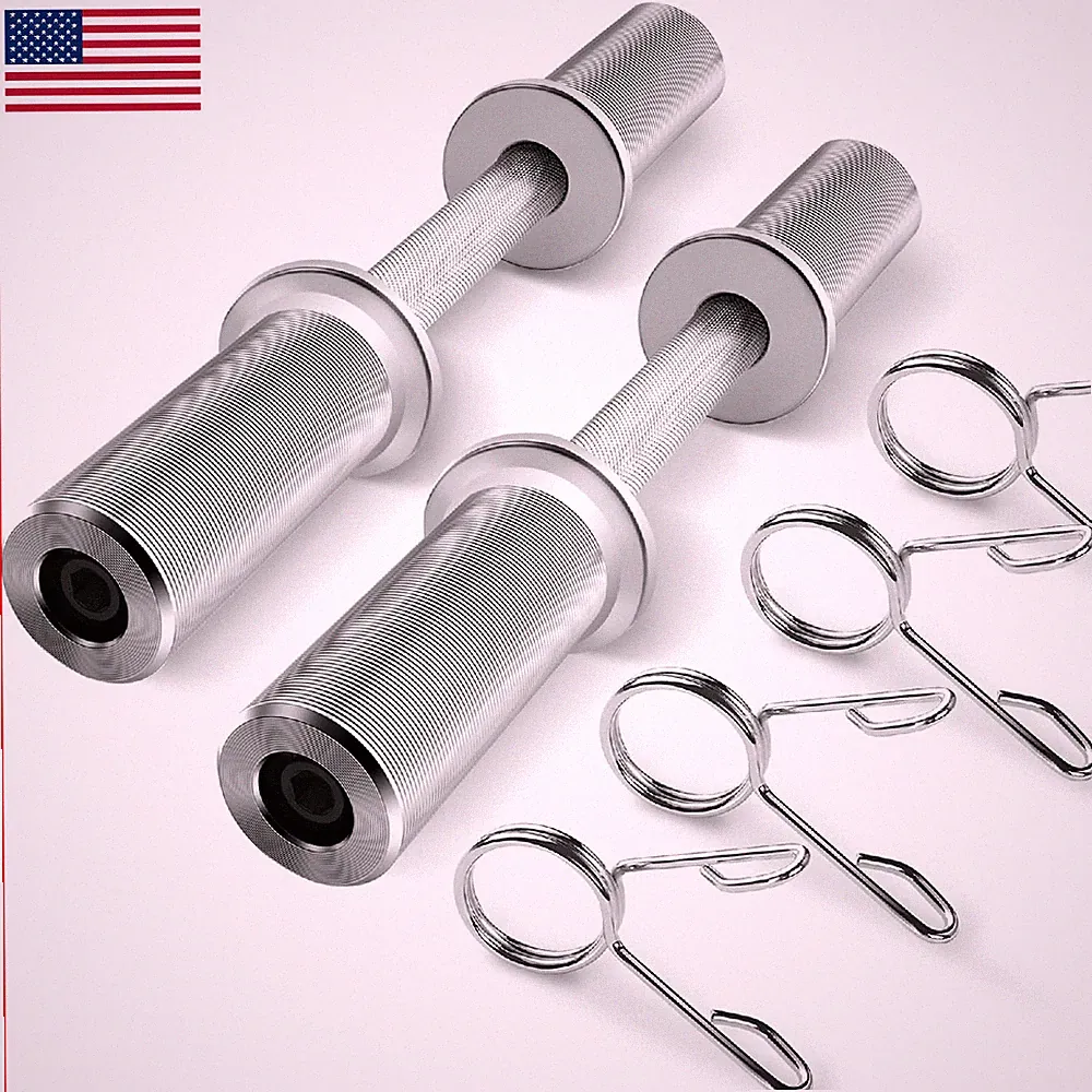 Uboway Olympic Dumbbell Handles 20 Dumbbell Set For 2 Olympic Weight Plates