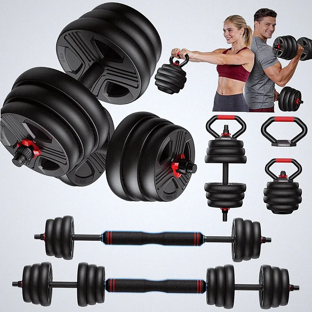 Upgo Adjustable Dumbbells, 20-70lbs Free Weight Set, 5 in1 Dumbbells Set
