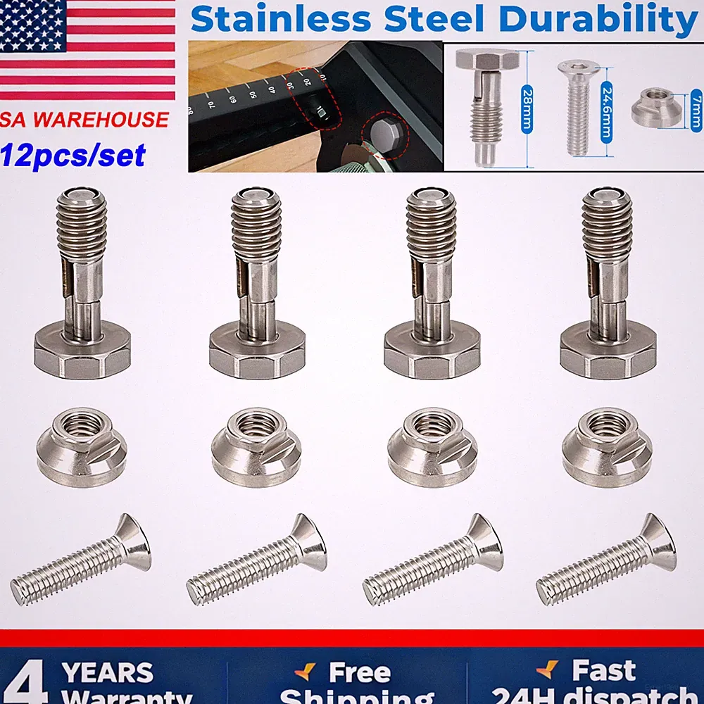Upgrade Parts Kit for REP X PEPIN Dumbbells Spring Pins & Weight adj Pins 12PCS