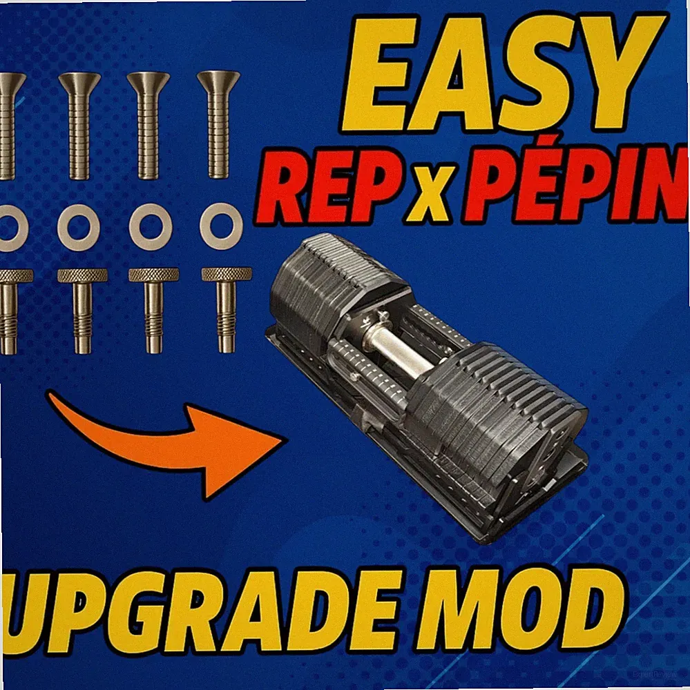 Upgrade Parts Kit for REP X PEPIN Dumbbells Spring Pins & Weight adj Slider