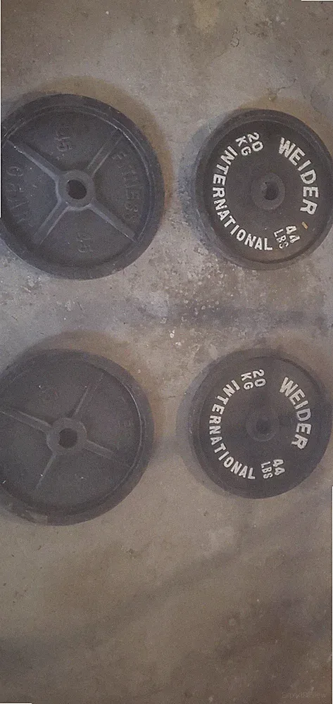 used olympic weights