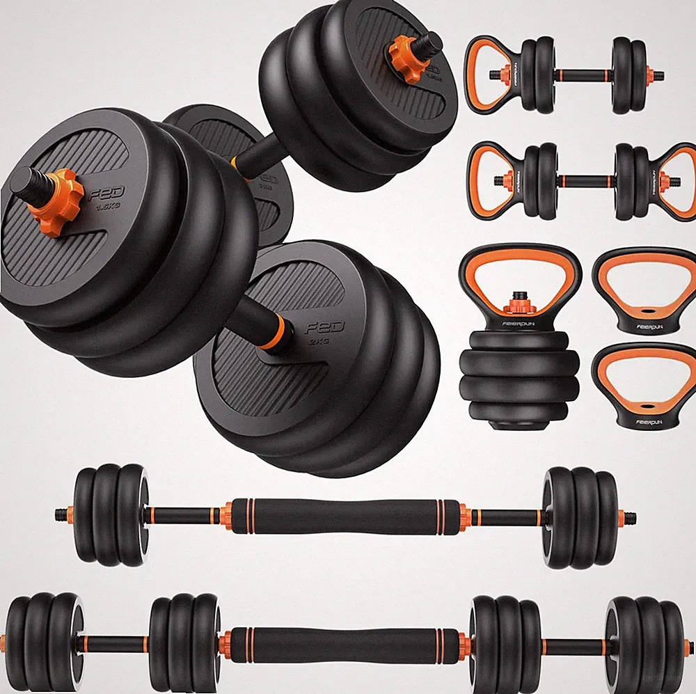 Versatile Adjustable Dumbbells Set 5-in-1 for Home Gym, 20-90 lbs