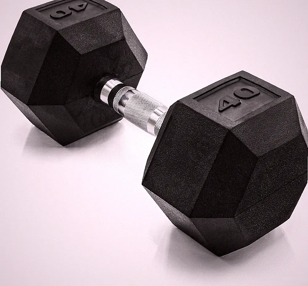 Versatile Coated Hex Dumbbells - Choose Your Perfect Weight!