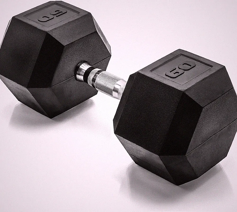 Versatile Coated Hex Dumbbells - Choose Your Perfect Weight Option!