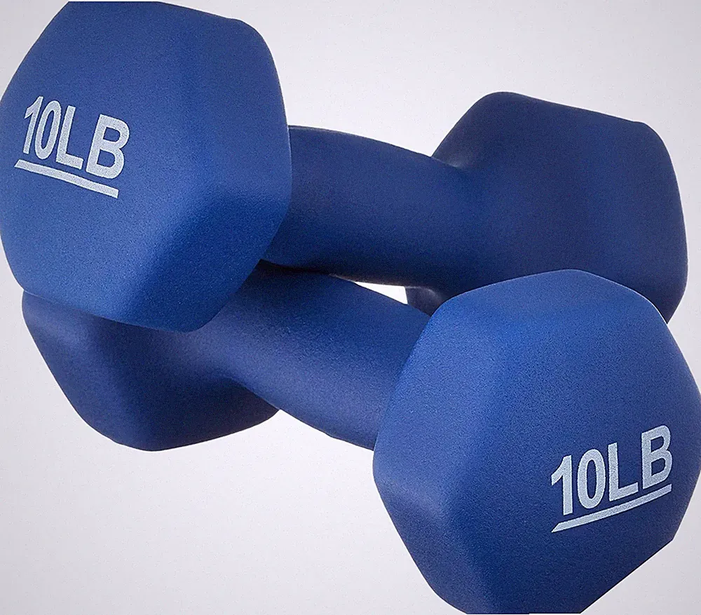 Versatile Neoprene Dumbbell Hand Weights for Home Gym and Workouts
