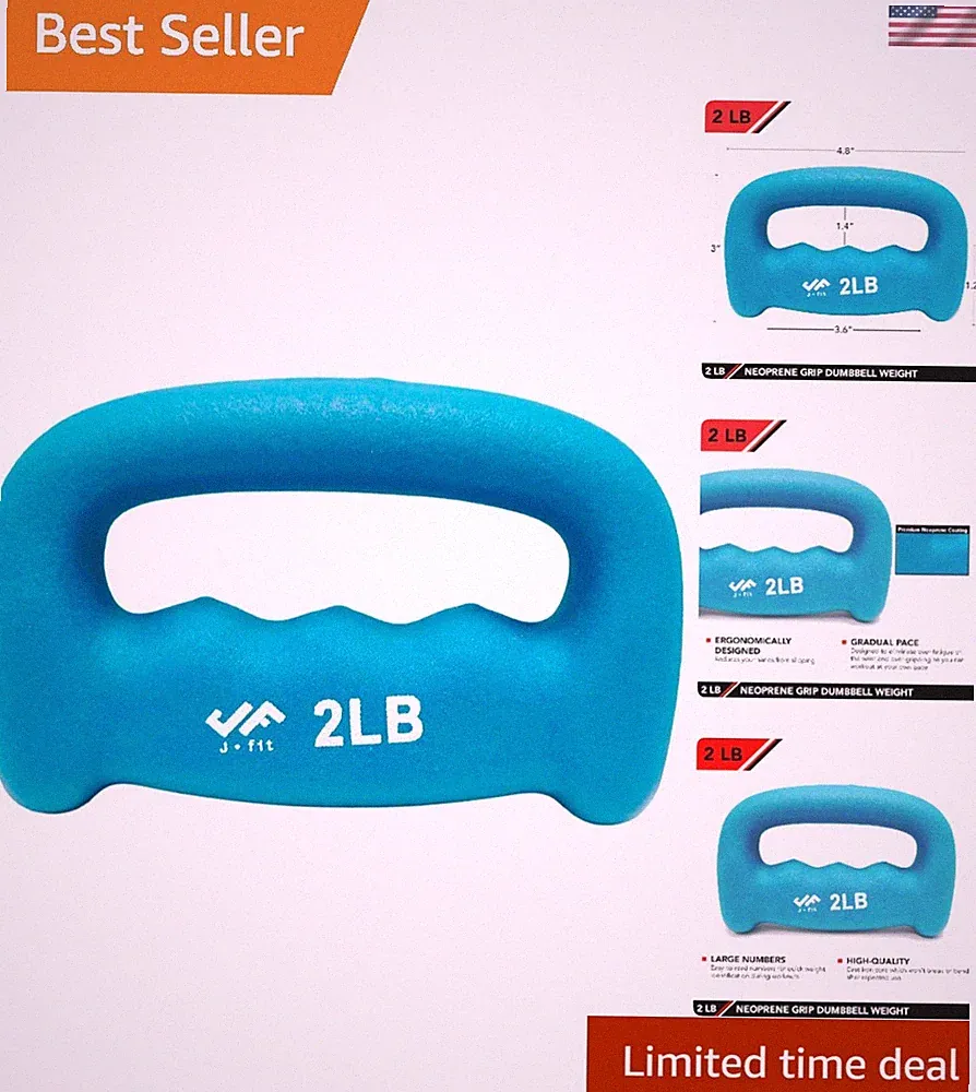 Versatile Neoprene Dumbbells - Ergonomic Hand Weights for All Fitness Levels