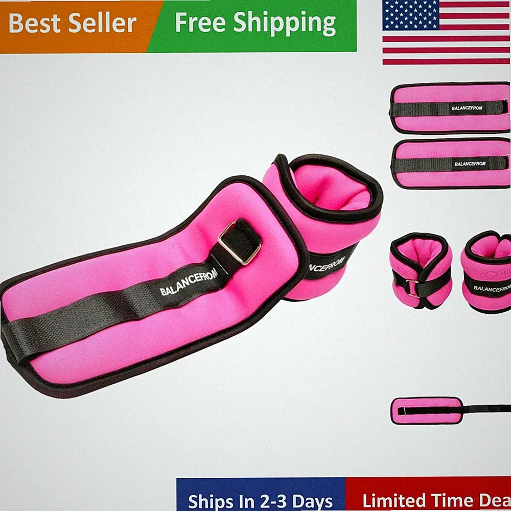 Versatile Neoprene Leg Weights, Fully Adjustable 1-20 lbs, Perfect for Workouts