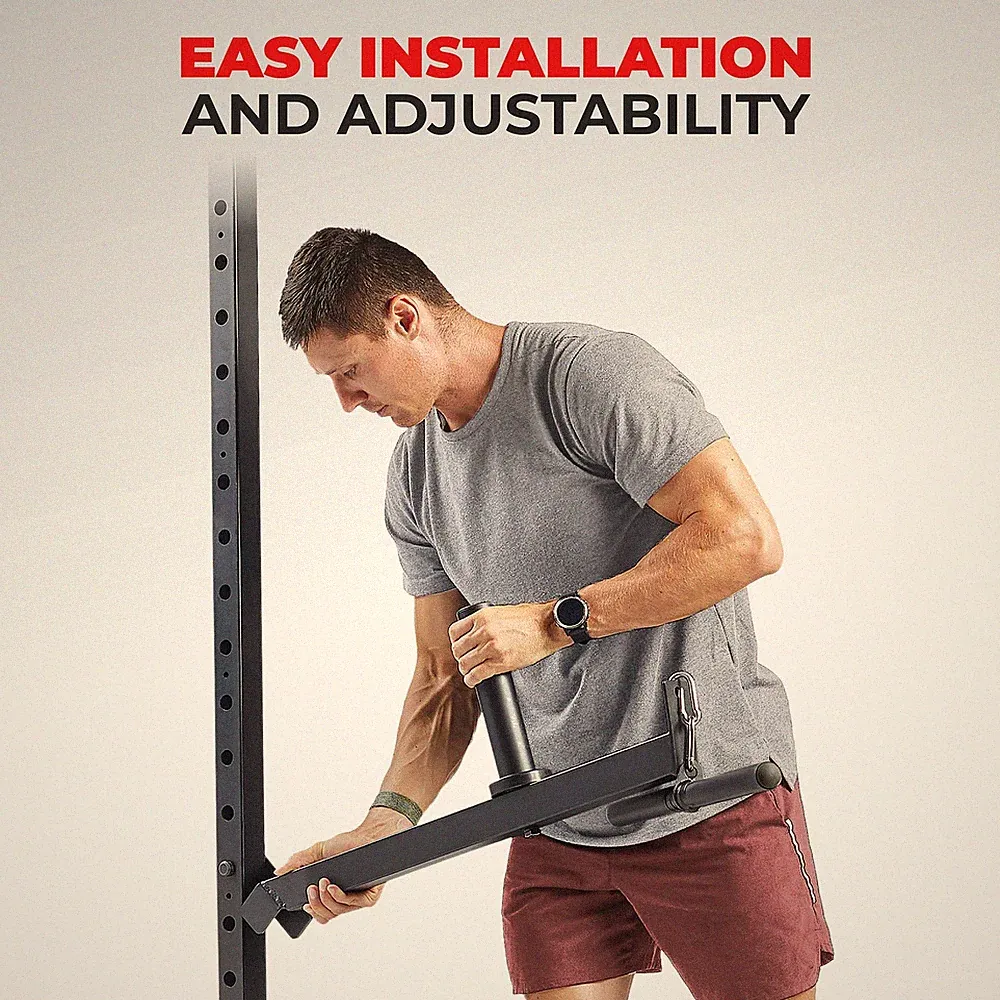 Versatile Power Racks Attachment Adapter for Cages Home Gym Workout Belt Squat