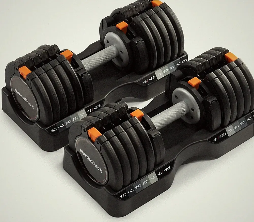 Versatile Select-A-Weight Adjustable Dumbbells for Customized Workouts