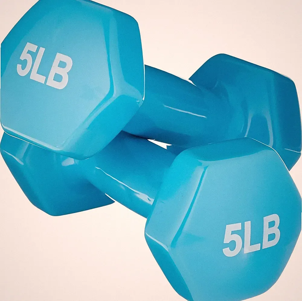 Vinyl Coated Dumbbell Hand Weights