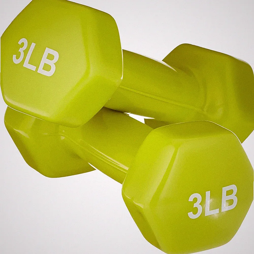 Vinyl Coated Dumbbell Hand Weights