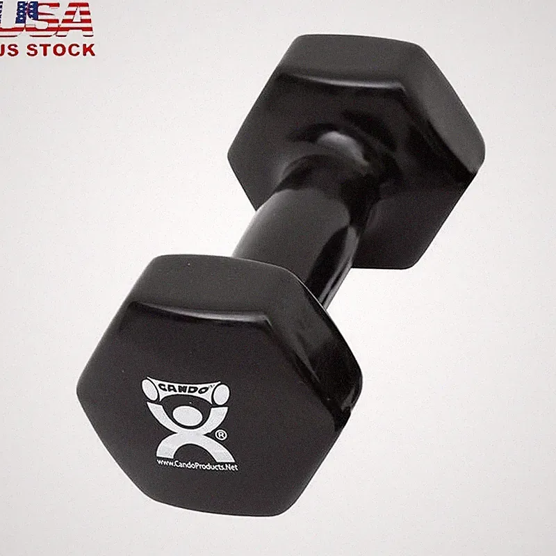 Vinyl Coated Dumbbells Ideal Home Gym Physical Therapy Full Body Workouts