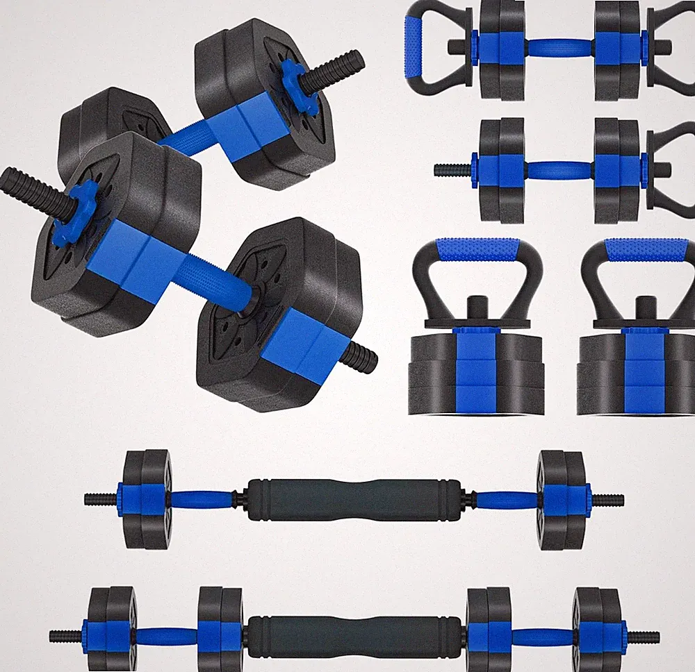 dumbbells rubber 35 adjustable