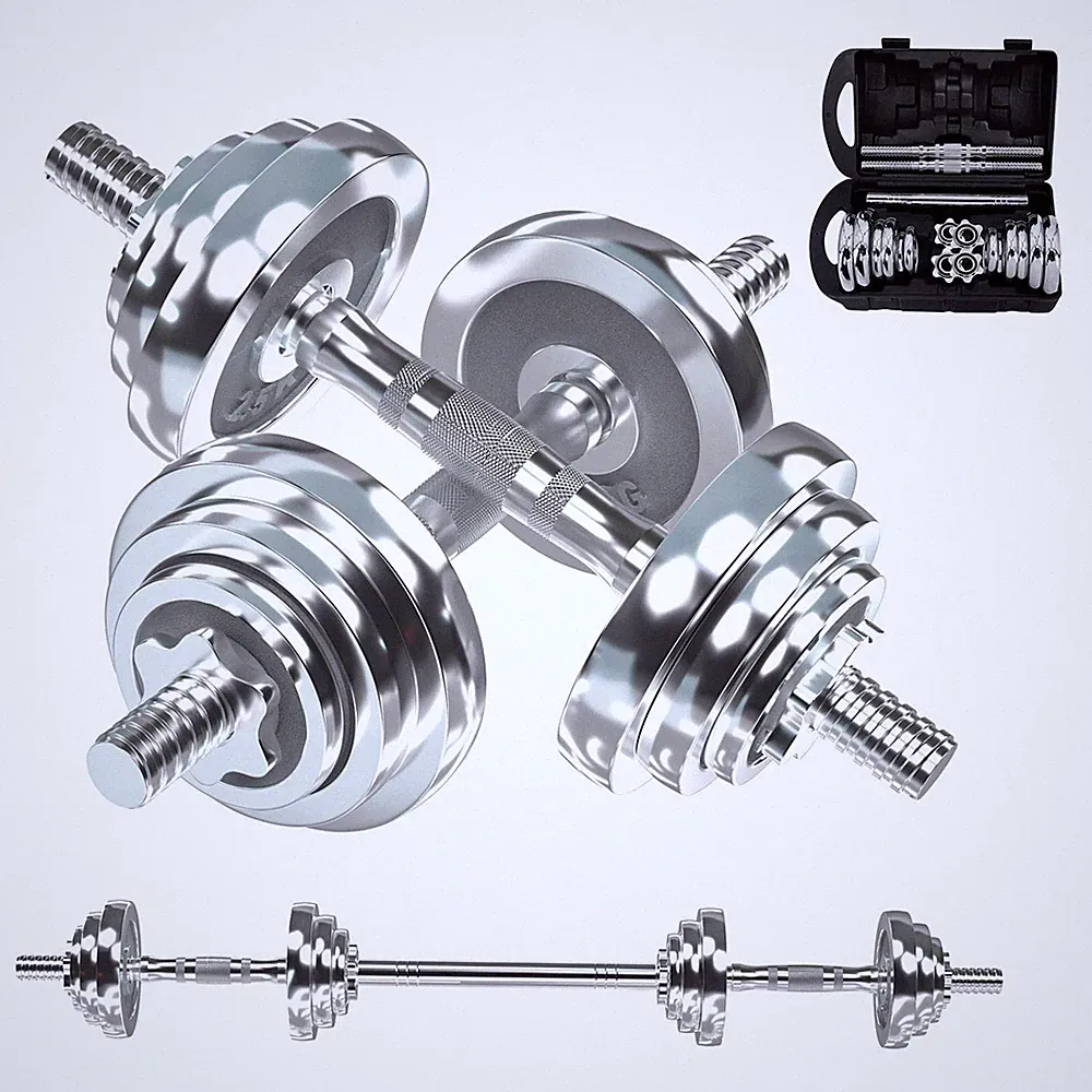 VIVITORY Fitness Dumbbells Set, Adjustable Weight Sets up to 11/22/44/66/110...