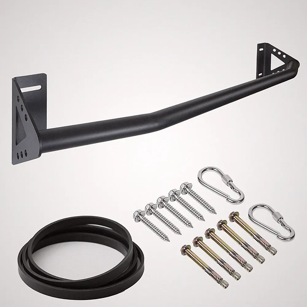 Wall Mounted Pull Up Bar Doorway, Heavy Duty Strength Training Pull-Up & Chin...