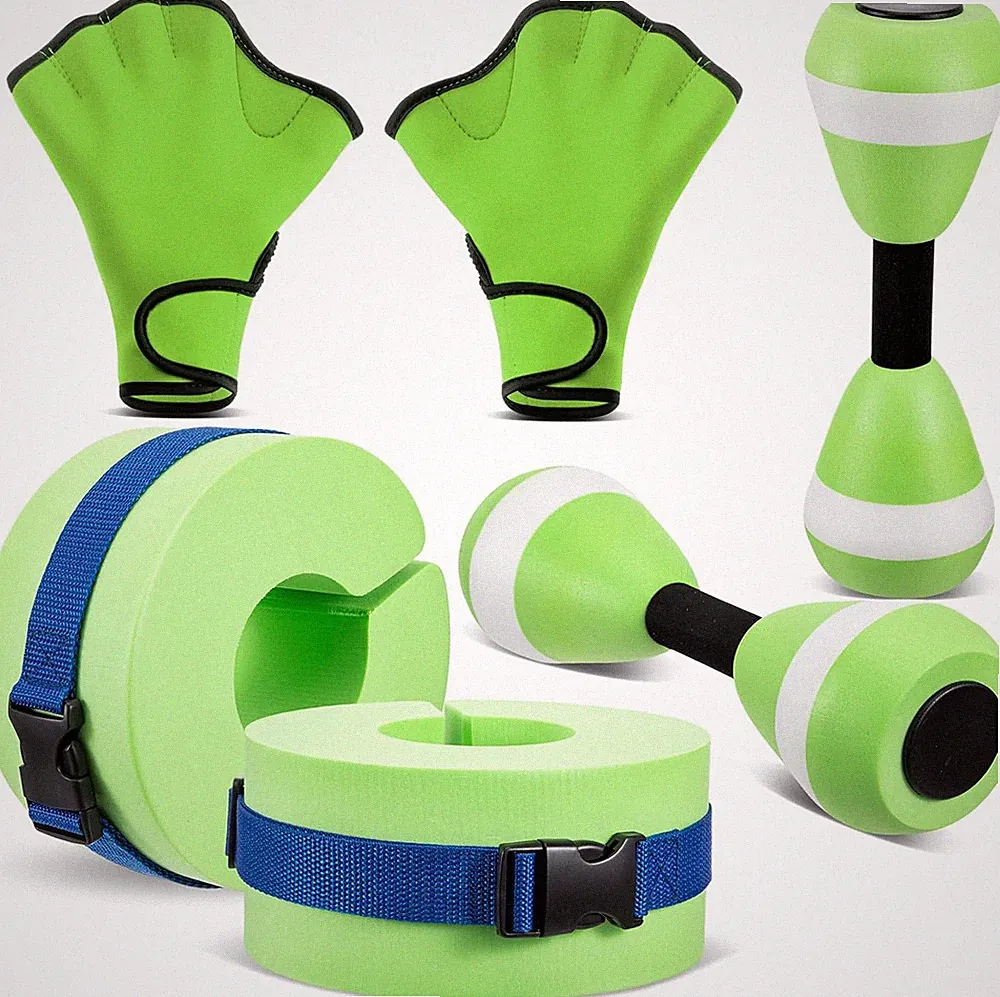 Water Aerobics Set Aquatic Exercise Set Include Water Foam Dumbbell Swim Aquatic