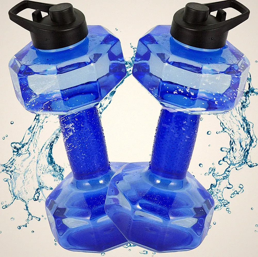 Water Dumbbells Set, 2 PCS Water Weights for Pool Exercise, Pool Weights