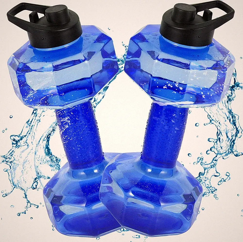 Water Dumbbells Set, 2 PCS Water Weights for Pool Exercise, Pool Weights for Wat