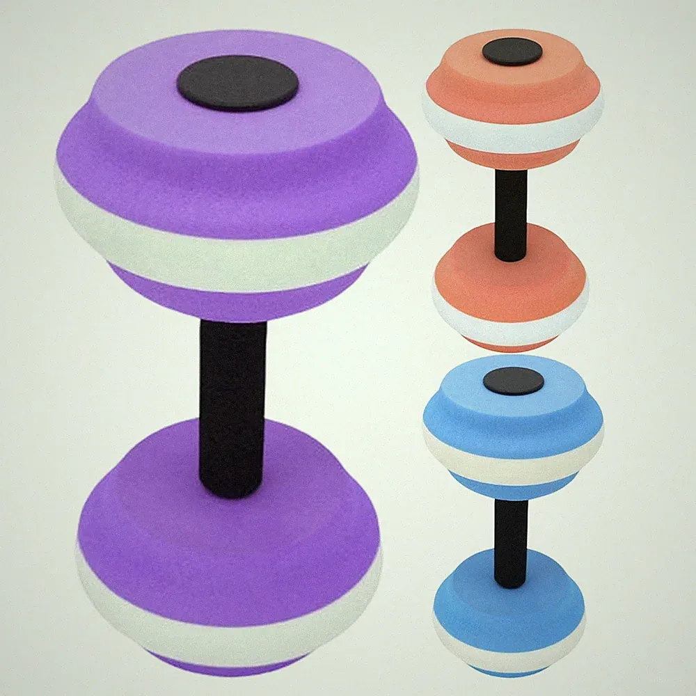 Water Weights For Pool EVA Foam Swim Weights Water Dumbbells Floating Exercise