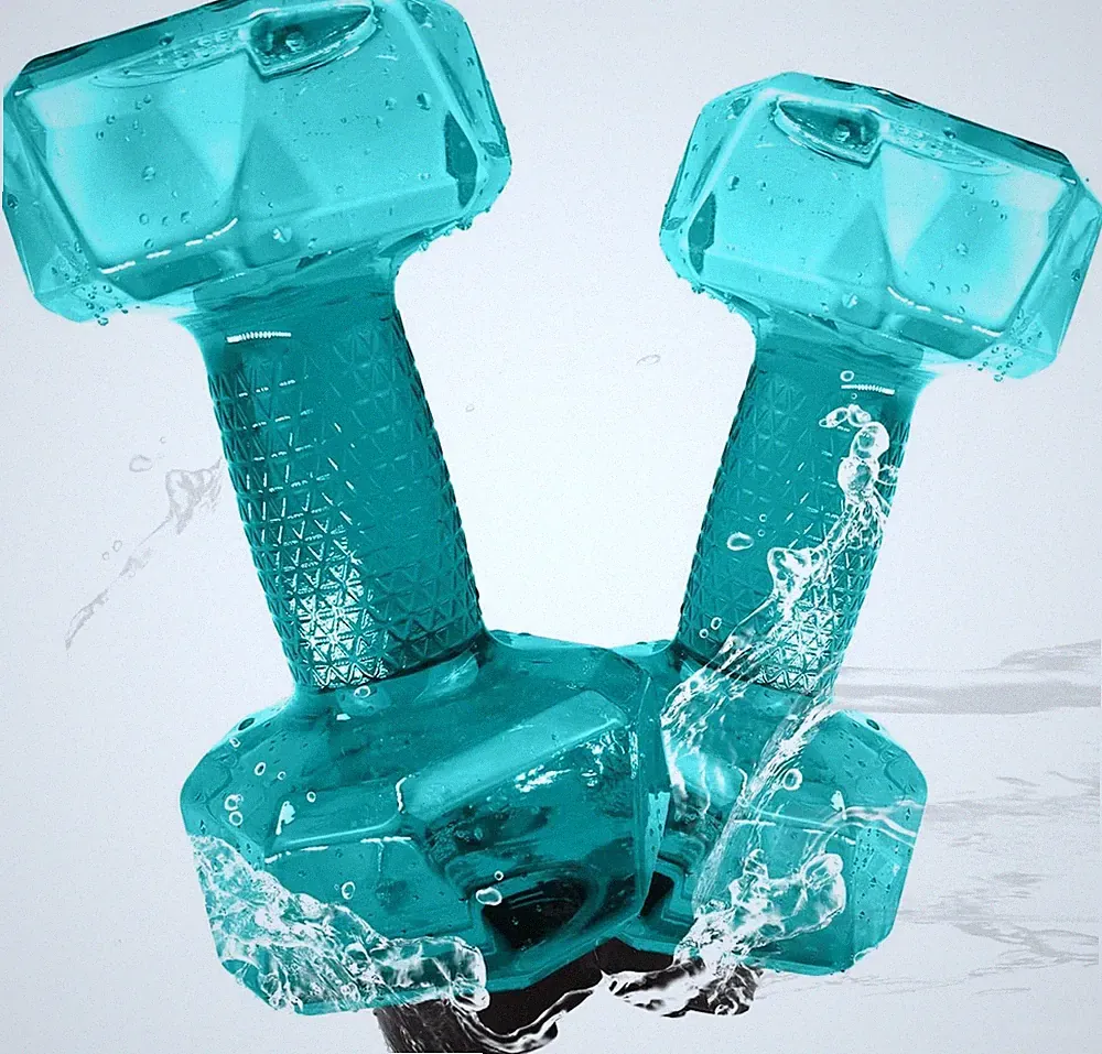 Water Weights for Pool Exercise Set of 2, Aquatic Exercise Dumbbells with Non-sl