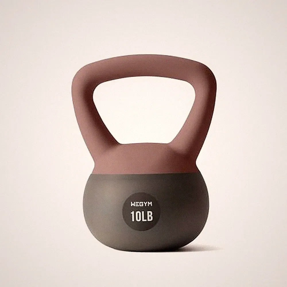 WeGym Soft Kettlebells and Kettlebell Sets for Home Strength Training 10LB Pink