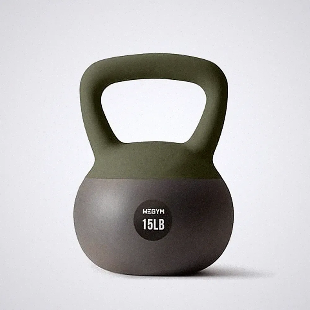 WeGym Soft Kettlebells and Kettlebell Sets for Home Strength Training 15LB