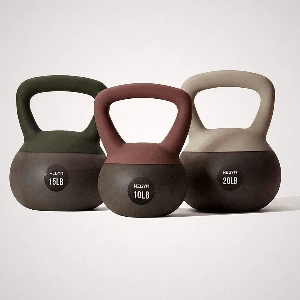 WeGym Soft Kettlebells with Cushioned Impact-Resistant Base and Anti-Slip, Wi...