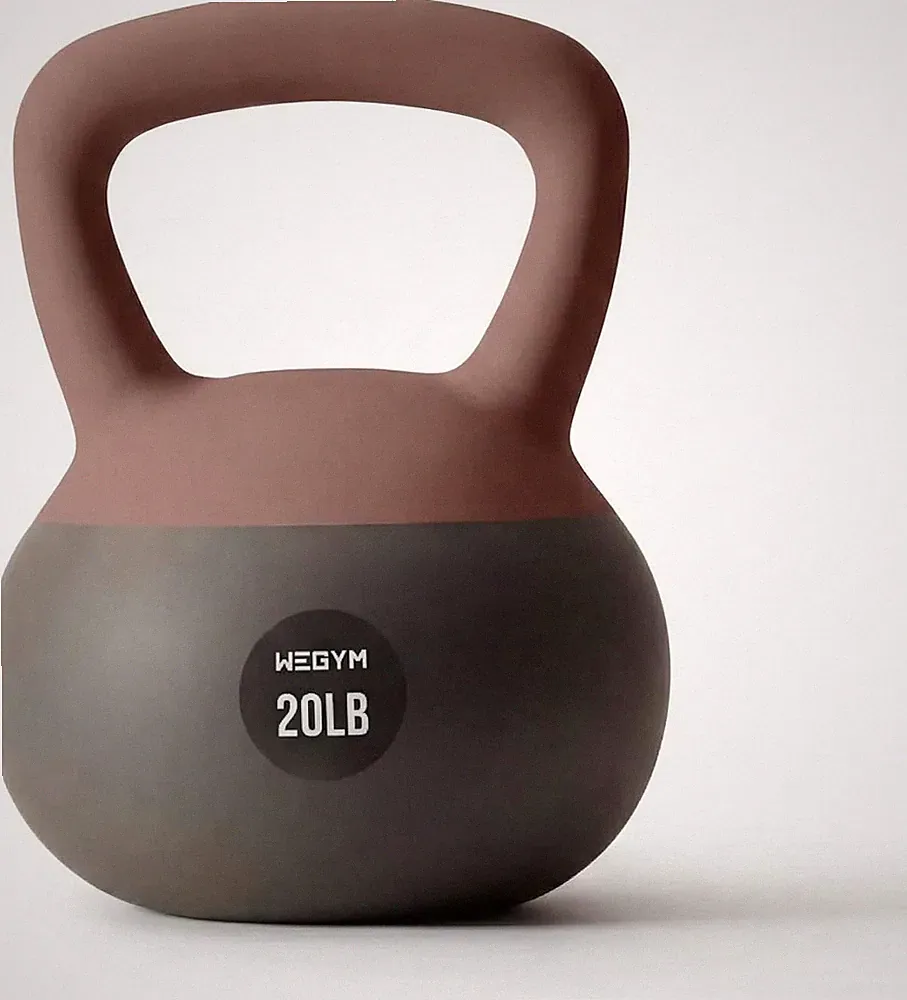 Wegym Soft Kettlebells with Cushioned Impact-Resistant Base and Anti-Slip, Wide