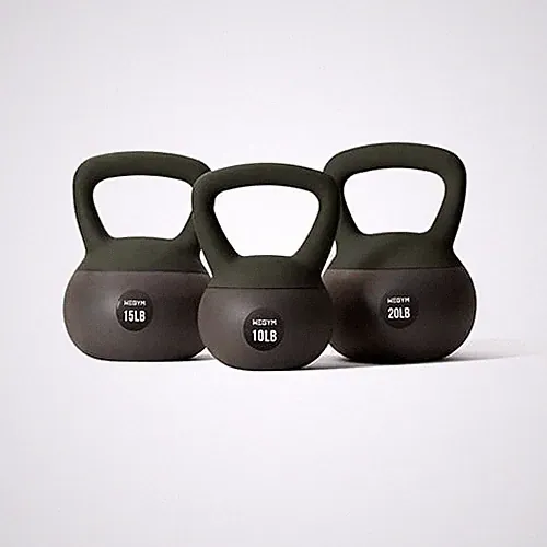 WeGym Soft Kettlebells with Cushioned Impact-Resistant Base